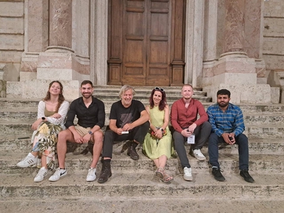 Members of the center (from left to right): Young Researcher Ajla Šehović; René Rodríguez Aldama, PhD; Prof. Enes Pasalic, PhD; Leyla Işık, PhD; Sadmir Kudin, PhD; Young Researcher Dilawar Abbas Khan